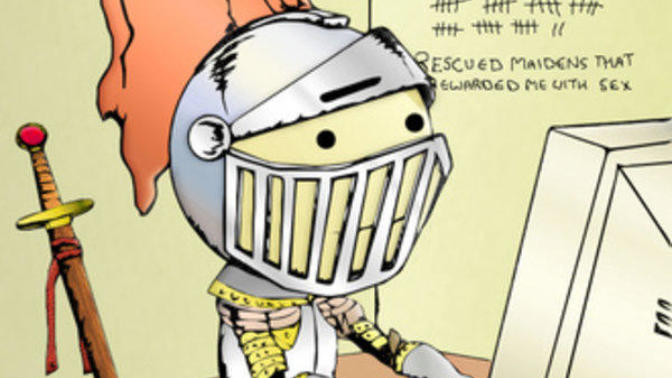 Girls, can you usually tell if a guy is white knighting you? and if so what do you do in those situations?