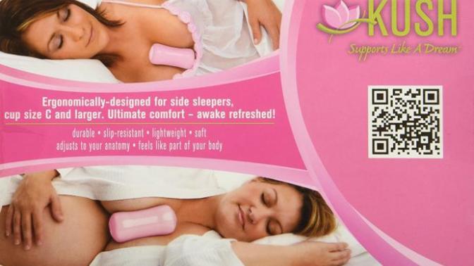 Girls, any of you heard of Kush (an object put between for breast support) or actually used it?