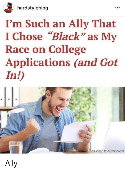 Am I the only one who on official forms and applications lies to claim minority status to advance in soceity through affirmative action?