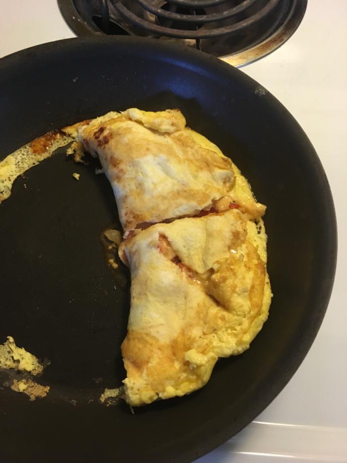 Rate my omelette?