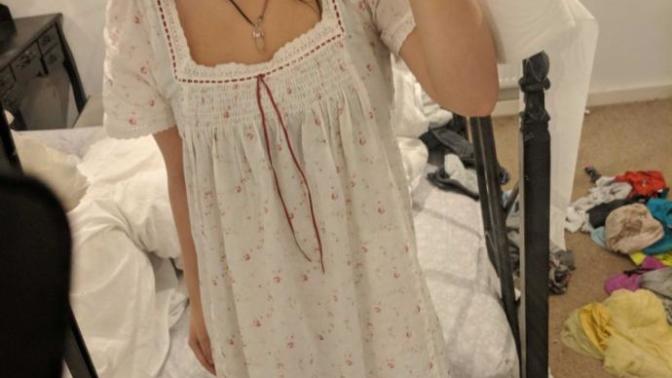 Would you put be put off by this night dress?