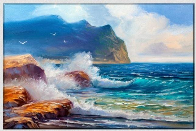 Which painting with the sea is the most beautiful?