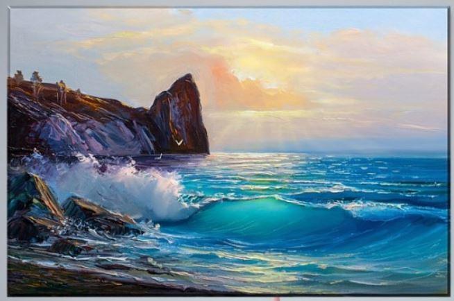 Which painting with the sea is the most beautiful?