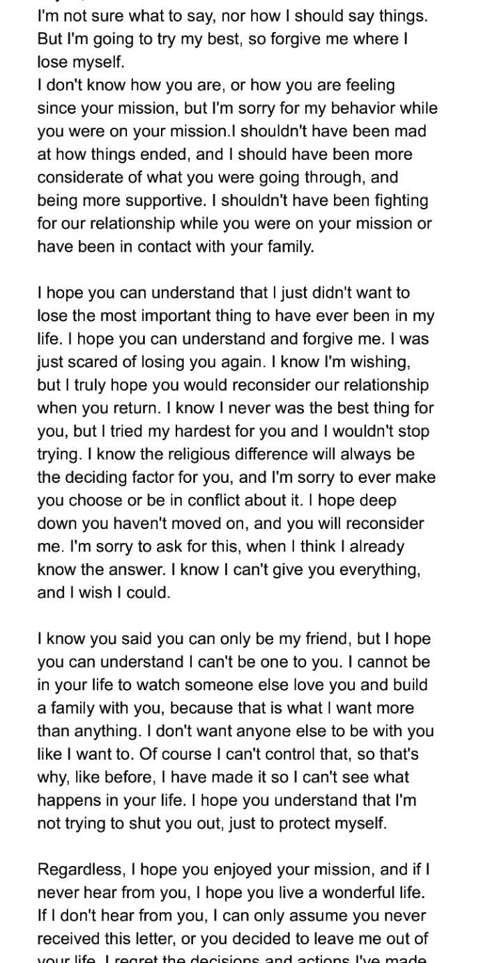 Please help!!! What do you think about this letter?