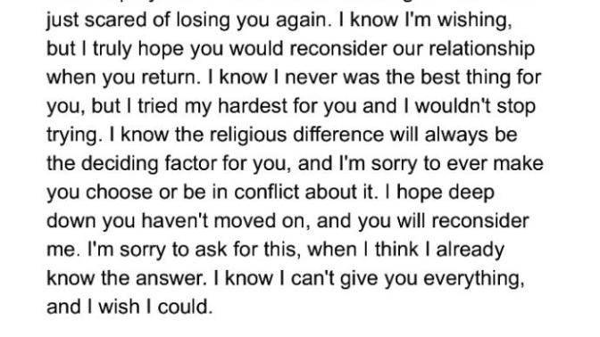 Please help!!! What do you think about this letter?