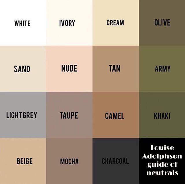 Which is your favorite neutral clothing color (besides white or black)?