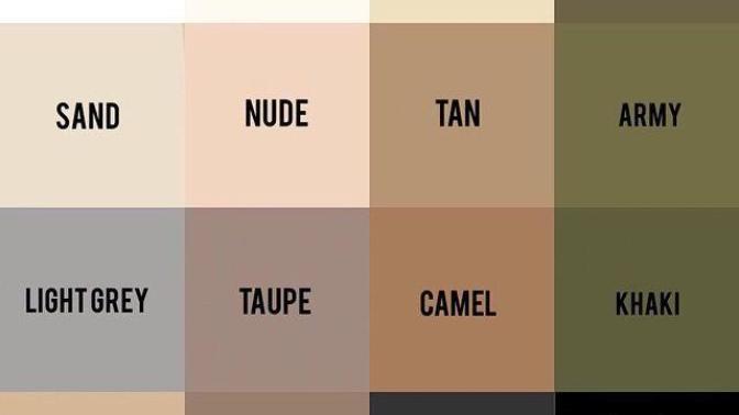 Which is your favorite neutral clothing color (besides white or black)?