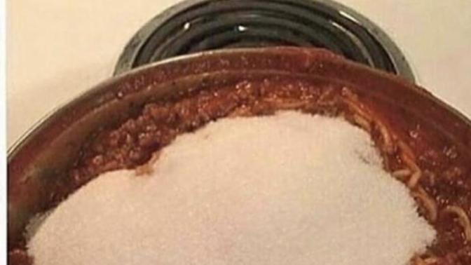 Do you eat sugar on your spaghetti?
