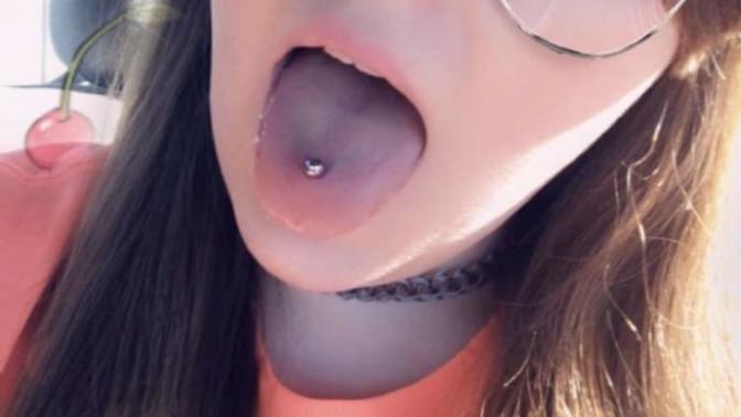 What y'all think got a new piercing makes double piercings on both ears one helix navel piercing and now tongue?