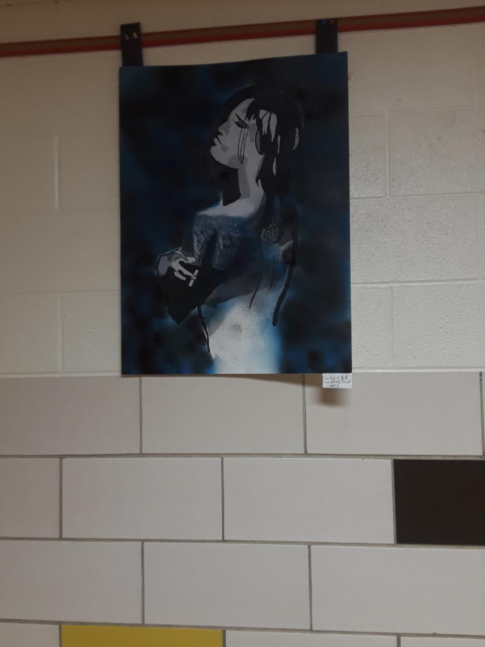 How does my spray paint art look?
