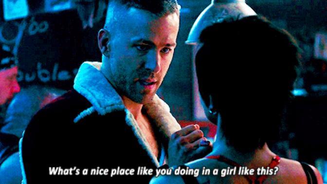 Girls, What's a nice place like you doing in a girl like this?