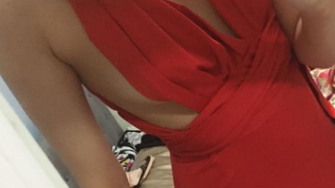 What’s a dress like this called where only two straps going vertically cover your boobs?
