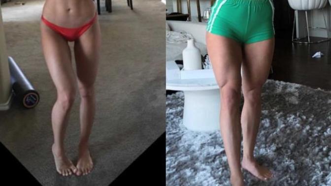 Do you find her attractive? What about her transformation? Ladies who lift weights?