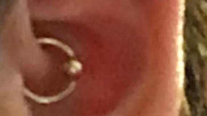 Rate my new ear piercing out of 5?
