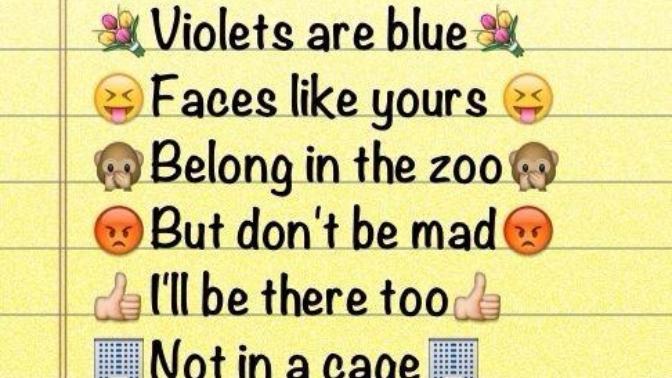 Do you guys really write poems to your girl you love?