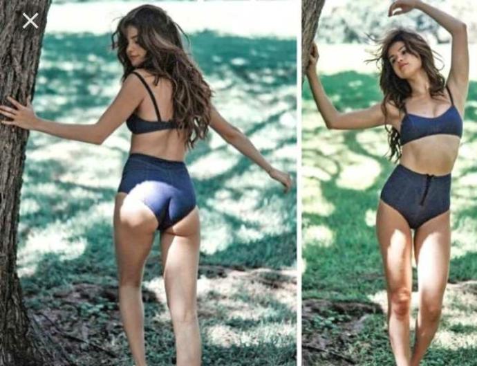 Does selena look better thinner or 