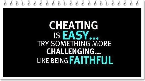 Is cheating a choice or a mistake?