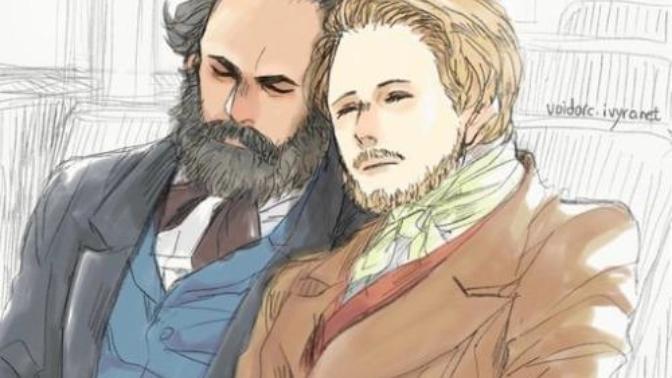 Were Karl Marx and Friedrich Engels a gay couple?