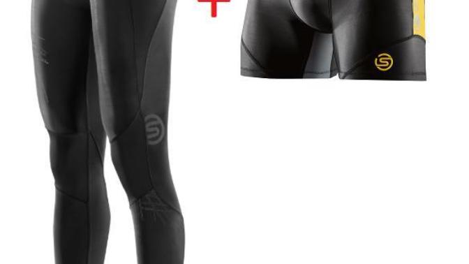 Can I wear compression shorts tights over compression long tights?