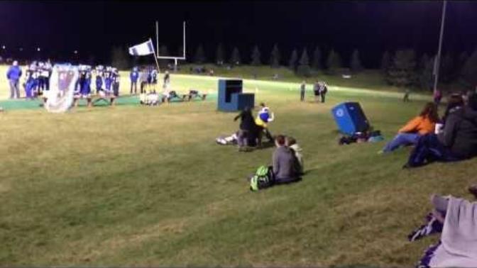 Would you find it funny, if a person picked up a fight with a mascot?
