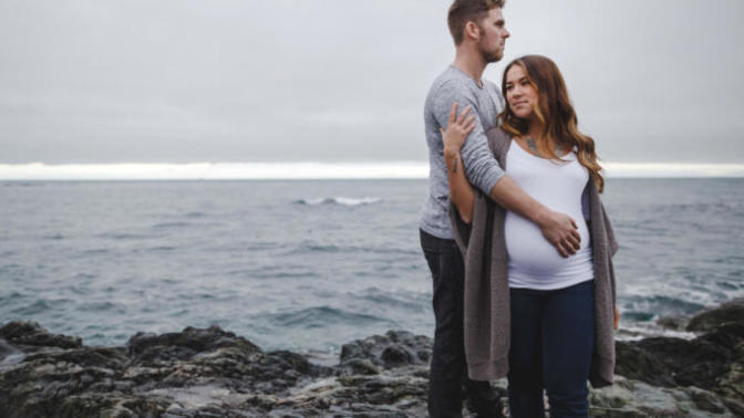 What do you think about couples who say "we're pregnant"?
