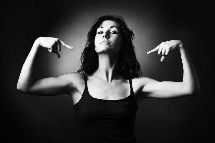 Would you have a problem with your girlfriend being stronger than you?