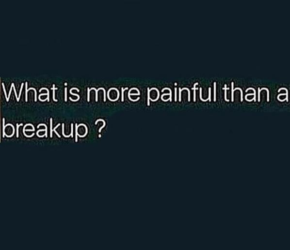 What hurts you more?