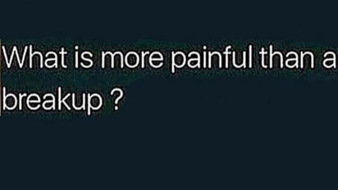 What hurts you more?