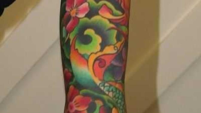 Would you date a girl with a tattoo sleeve? Why or why not?