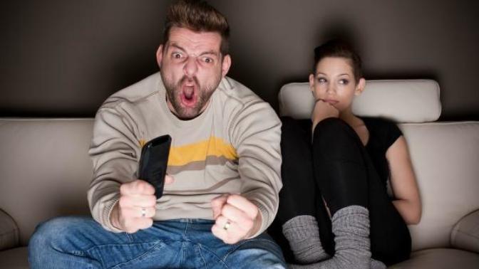 Do you get all fired up when you watch sports on tv? Is this behaviour abnormal?