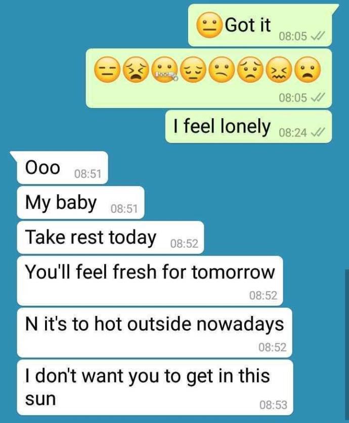 Why is she doing this to me? Why does she find lame excuses to not to meet me?