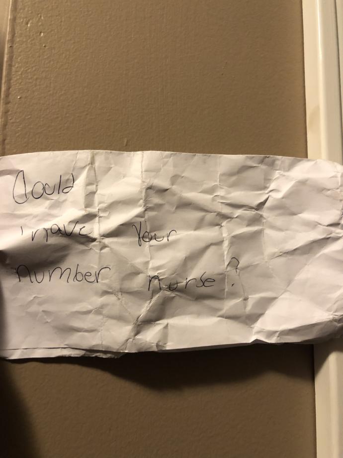 Was this note creepy?