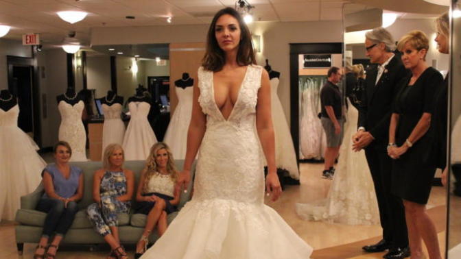 What do you think about the trend of brides becoming sexier, less traditional, less innocent?