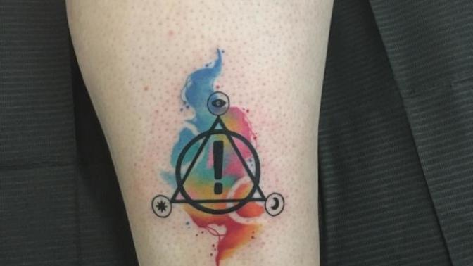 Panic! At The Disco tattoo what do you think?