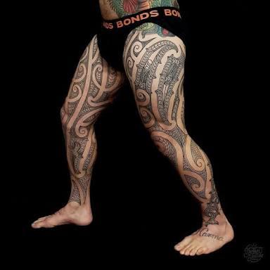 Is a leg tattoo sleeve attractive?