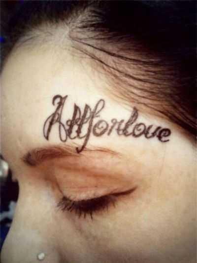 Are face tattoos attractive?