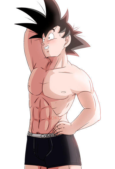 What are Goku and Caulifla's body fat percentage?
