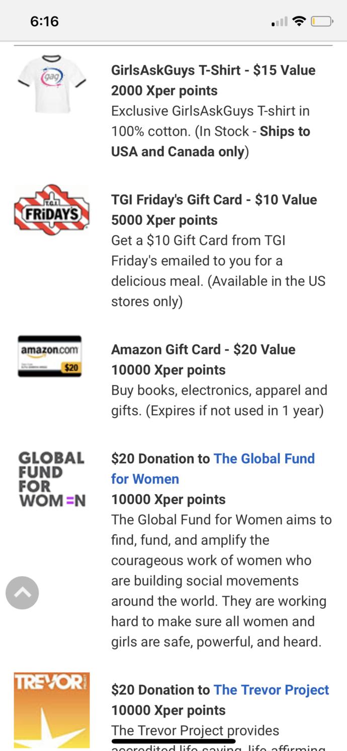 Are these redeemable rewards real?