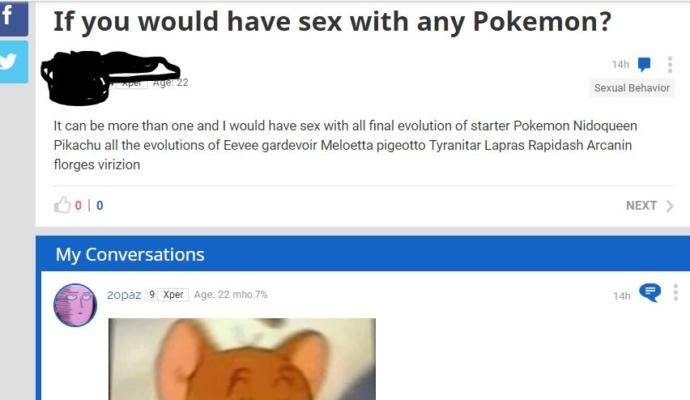 Why do people ask disturbing questions like this?