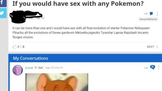 Why do people ask disturbing questions like this?