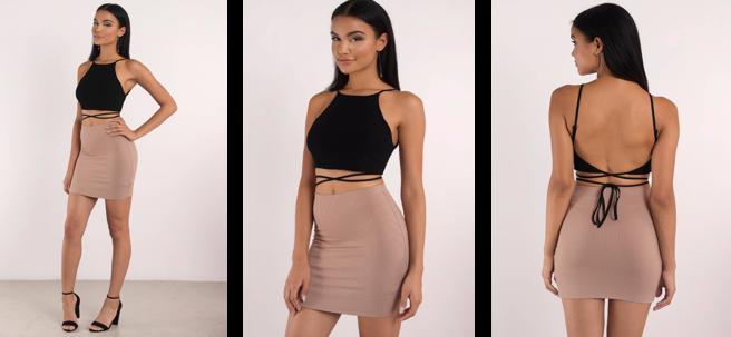 Which dress would look the sexiest on you and for guys, which dress would look the sexiest on your girlfriend?