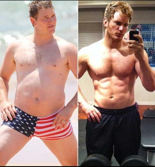 Which is the hotter Chris Pratt - chubby Chris or muscular Chris?