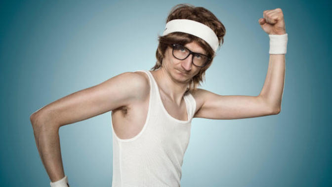 Atheists are like the scrawny couch potato that whines he is not a body builder right?