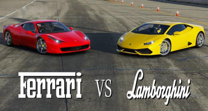 Lamborghini or Ferrari?