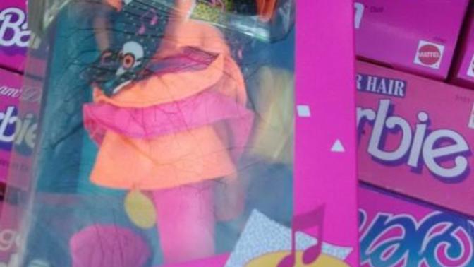 Girls, if your boyfriend gives you a barbie from your childhood with an?