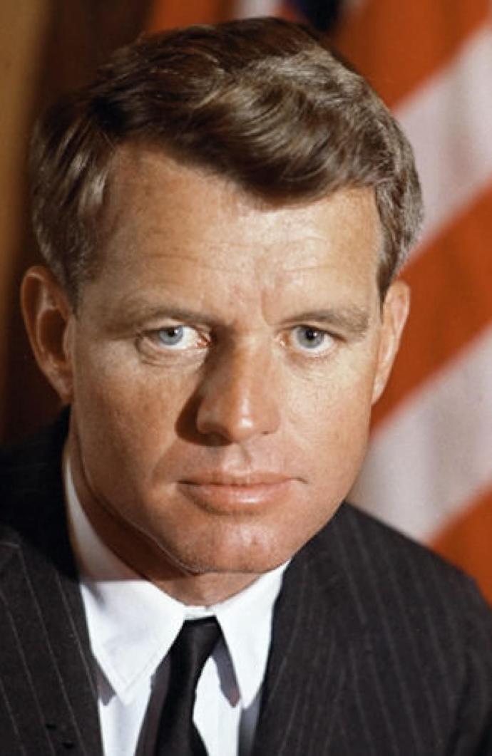 Did Robert Kennedy have nice hair?