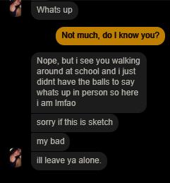 How do I even respond to this without being a dick?