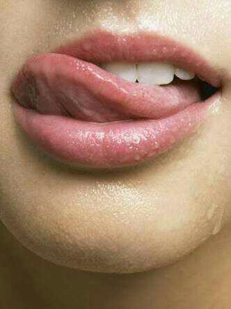 Do you lick your lips?