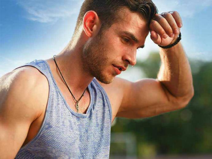 Guys sweating turn off or turn on?
