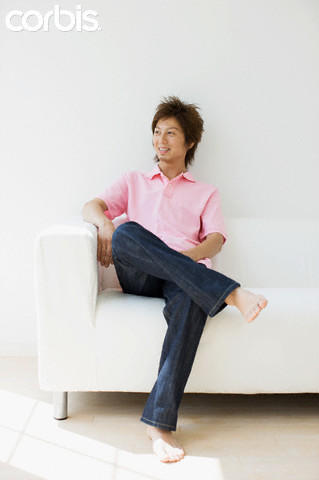 Why do white guys usually sit like this?